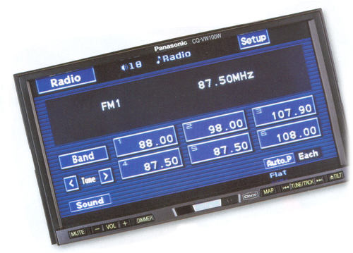 СТАНЦИЯ МУЛЬТИМЕДИА Panasonic CQ-VW100W5