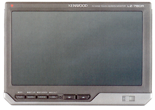 МОНИТОР ДЛЯ МОНТАЖА В ПОДГОЛОВНИК Kenwood LZ-760R