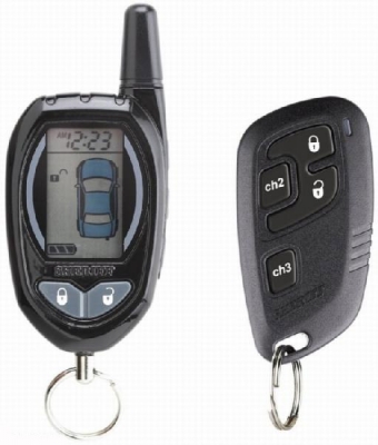Автосигнализация с 2-ух стороней связью и автозапуском Sheriff ZX-1055 Sheriff ZX-1055. Технические характеристики ZX-1055.