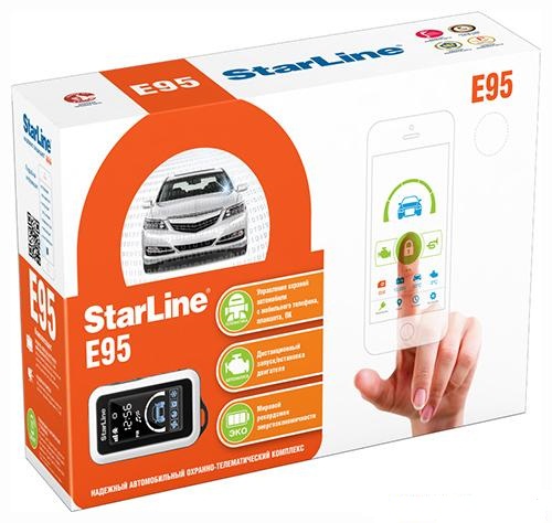 автомобильная сигнализация с автозапуском StarLine E95 StarLine E95. Технические характеристики E95.