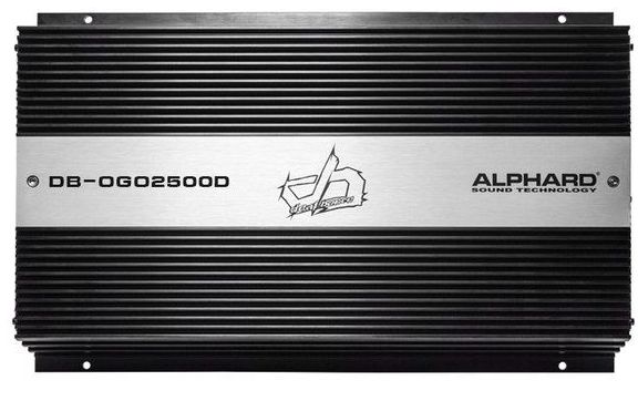 Alphard Apocalypse AAK-OGO2500.1D. Технические характеристики Apocalypse AAK-OGO2500.1D.