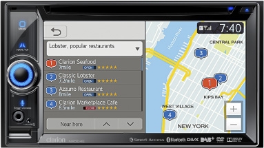  ��������� Clarion NX504E