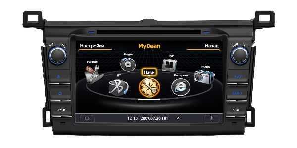 Магнитола MyDean 1247 (Toyota RAV4 2013-) Магнитола MyDean 1247 (Toyota RAV4 2013-)