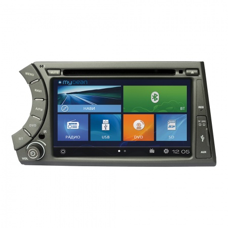 Магнитола MyDean 2158 SsangYong Kyron (2005-) Магнитола MyDean 2158 SsangYong Kyron (2005-)