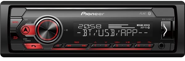 Магнитола Pioneer MVH-MS410BT Магнитола Pioneer MVH-MS410BT