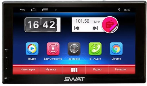 Магнитола SWAT CHR-6100 Магнитола SWAT CHR-6100
