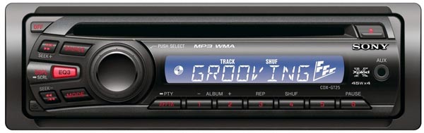 Магнитола Sony CDX-GT25 Магнитола Sony CDX-GT25
