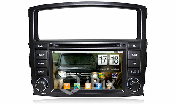 Магнитола iBix Mitsubishi Pajero IV Магнитола iBix Mitsubishi Pajero IV