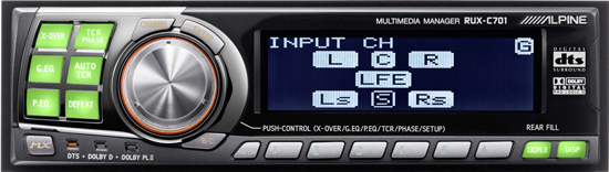 Автомобильный аудиопроцессор Alpine PDP-E800DSP